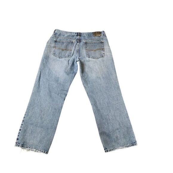 Vintage Y2K Anchor Blue Loose Fit Baggy Jeans Mens Size 36 x 32 Blue Skate